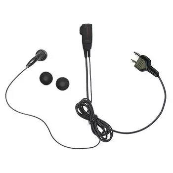 Совместимый с Alinco микрофон для внутренней связи с 2-контактным разъемом DX для трансивера P35D, совместимый с FIELD GEAR EV2, поставляется с запасными амбушюрами DJ-PX3