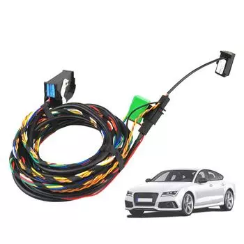 Совместимый с Bluetooth автомобильный стерео аудио жгут проводов RCD510 RNS510 автомобильный стерео радио штекер жгут проводов с микрофоном для VW Golf MK5 MK6 CHINA