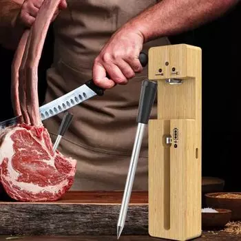 Совместимый с Bluetooth беспроводной термометр для мяса для приготовления пищи на гриле водонепроницаемый пищевой термометр для духовки с зондом Smart App перезаряжаемый термометр для барбекю Sets