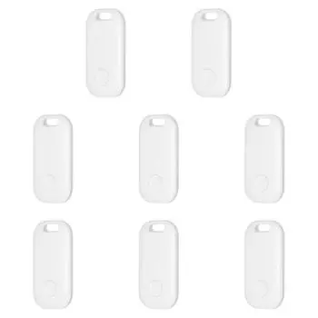 Совместимый с Bluetooth глобальный трекер с функцией напоминания о потере для AirTag (белый)