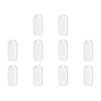 Совместимый с Bluetooth глобальный трекер с функцией напоминания о потере для AirTag (белый)