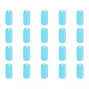 Совместимый с Bluetooth глобальный трекер с функцией напоминания о потере для AirTag (Голубое небо)