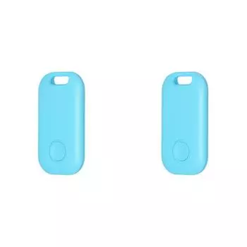 Совместимый с Bluetooth глобальный трекер с функцией напоминания о потере для AirTag (Голубое небо)