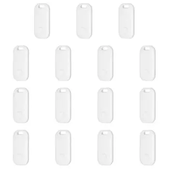 Совместимый с Bluetooth глобальный трекер с функцией напоминания о потере для AirTag (белый)