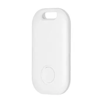 Совместимый с Bluetooth глобальный трекер с функцией напоминания о потере для AirTag (белый)