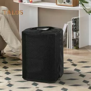 Совместимый с Bluetooth пылезащитный чехол для динамика с клейкой лентой, устойчивый к царапинам и износу, защитный чехол для динамика для НОВОГО S1 Pro+ 2023 чёрный