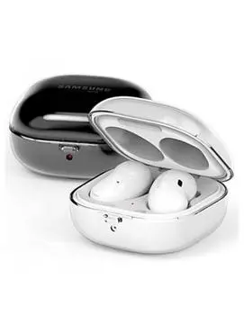 Совместимый с чехлом Galaxy Buds Buds Pro, тонкий прозрачный жесткий чехол из поликарбоната с отверстием для ремешка для Samsung Galaxy Buds Pro чистый