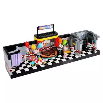 Совместимый с небольшим зданием, игрушками-головоломками сцены рисунка медведя One Size