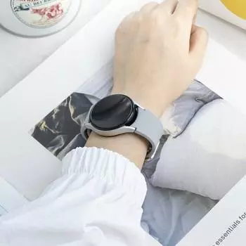 Совместимый с Nuart Galaxy Watch базовый силиконовый ремешок типа «крыло» Galaxy Watch 5/5 Pro/4/4 Classic 20 мм