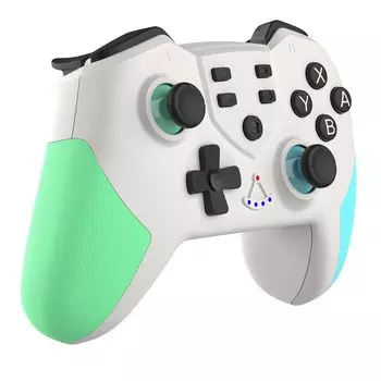 Совместимый с Switch контроллер, гироскопический датчик, TURBO, быстрая стрельба, HD-вибрация, задняя кнопка, функция макросов, NFC в комплекте, совместимость с Amiibo, беспроводное включение