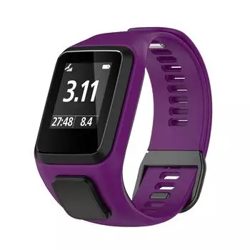 Совместимый с TomTom Smart Bracelet Strap Совместимый с Tom Tom Runner23 Spark Silicone