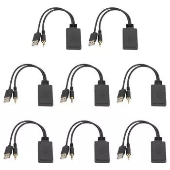 Совместимый с UK Bluetooth радиокабель-адаптер Автомобильный Aux Bluetooth-совместимый приемник