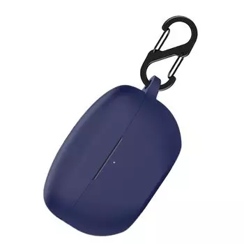 Совместимый с XZSJ защитный силиконовый чехол Sony с возможностью крепления в падении и полной установки, а также карабин для защиты от потери WF-1000XM5, чехол, материал, ударопрочный, тёмно-синий