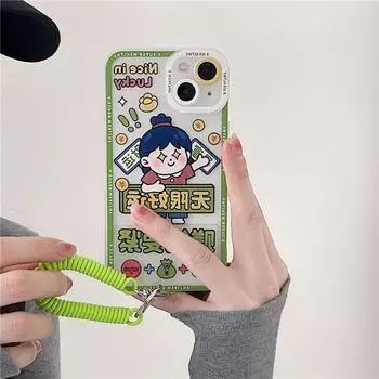 Совместимый шнурок Zhitai для чехлов Tongying iPhone 14 Pro Max/13 Pro/678 - Good Luck Design iPhone 7/8