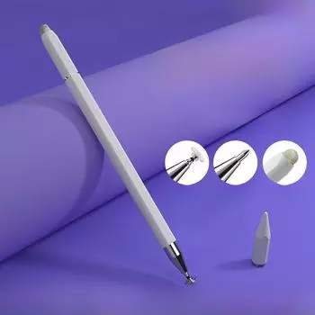 Совместимый стилус для планшетов и iPad Huawei, Oppo, Honor 2-in-1 passive capacitive stylus