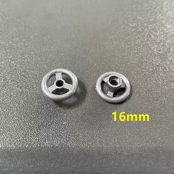 Совместимый строительный блок 30663, аксессуары для строительных блоков из мелких частиц, детали для самостоятельного изготовления, рулевое колесо 2X2, диаметр 16 мм, поворотный стол 1 piece