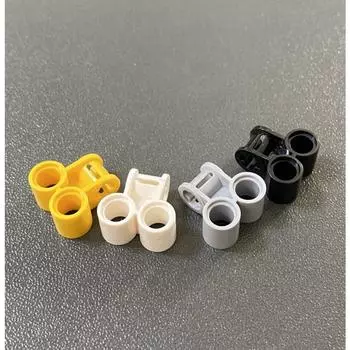 Совместимый строительный блок 32291 Аксессуары Строительные блоки Технология Массовые детали 4140430 Черный 2X2 Болт и соединение вала 1