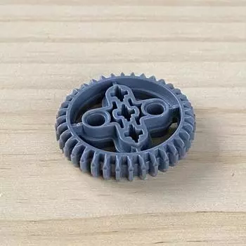 Совместимый строительный блок 32498 аксессуары, Tech Building Block Bulk Parts X403 4255563 черное колесо с 36 зубцами 1