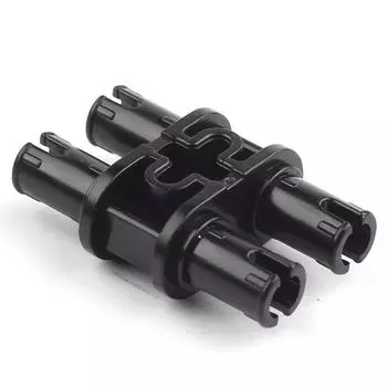 Совместимый строительный блок, аксессуары для строительных блоков из мелких частиц, 32138, перекрестное отверстие, 2 заглушки, 2X3, соединение заглушки, H-заглушка, оптовые партии 1