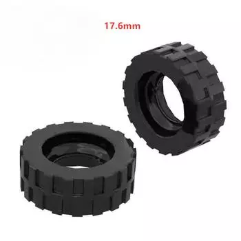 Совместимый строительный блок строительный блок 42611 92409 внешний диаметр 17,6 мм маленькая шина 51011 около 900 частиц на килограмм 1 piece