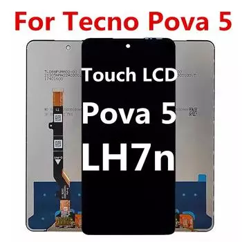 Совместимый TECNO POVA5 TECNO LH7n ЖК-экран и сенсорный дисплей в сборе