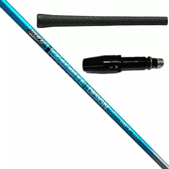Совместимый вал с гильзой для драйвера серии Titleist TSi TOUR AD X 45 дюймов IOMIC UB-7 (с хваткой) синий