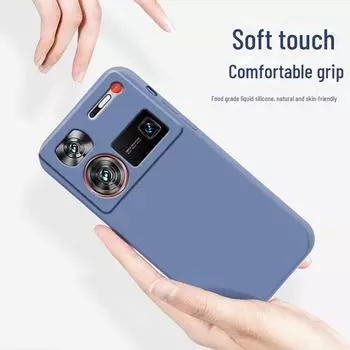 Совместимый защитный чехол Nubia Z70 Ultra Liquid Silicone Anti-Fall Nubia Z60 Ultra