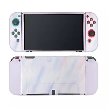 Совместимый защитный чехол Ryo YXL Switch Organic EL, отдельный комплект из 3 предметов, чехол для модели Switch Organic EL, легкий в установке, ударопрочный, из ТПУ