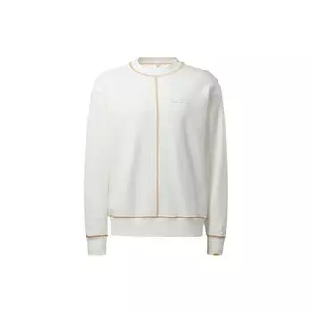 Совместный одноцветный свитер Reebok X Randomevent с круглым вырезом, свитера унисекс, белый HD0307 XS