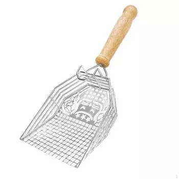 Совок для кошачьего туалета, глубокое просеивание, лопаты, инструмент для очистки, прочная сетка, полый очиститель Style A