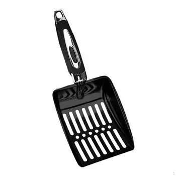 Совок для кошачьих туалетов, инструмент для чистки сита из нержавеющей стали Совок для домашних животных