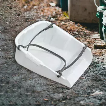 Совок для мусора, совок для мусора, фермерский инструмент, подметальные принадлежности, многоразовые, портативные, для сада и двора, чёрный