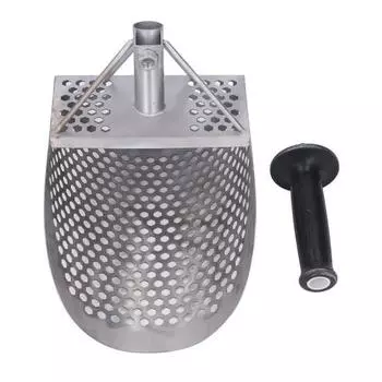 Совок для песка на пляже, металлоискатель, охотничий инструмент, детектор, шестигранник из нержавеющей стали, совок для песка