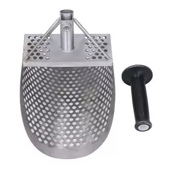 Совок для песка на пляже, металлоискатель, охотничий инструмент, детектор, шестигранник из нержавеющей стали, совок для песка