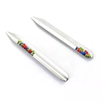 Совок для украшений с изогнутым концом, алмазные бусины, совок, нержавеющая сталь, инструмент для украшений as the picture