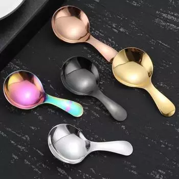 Совок Очаровательный дизайн Удобная ручка Прочная круглая головка