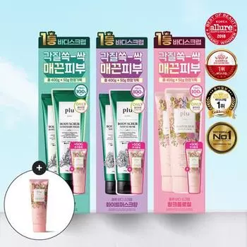 [Совокупный объем продаж 50 миллионов единиц/Нет. 1 скраб для тела] Flu Original Body Scrub Double Special (400г+50г) Выберите 1, корейский уход за телом Rosemary herb 400g + sticker