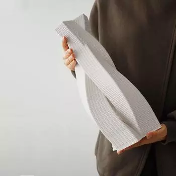 Современная абстрактная белая керамическая ваза для гостиной, журнальный столик, настольный витой цветочный горшок, аксессуары для сухоцветов, украшение для дома