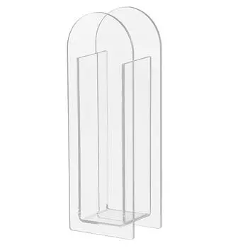 Современная акриловая прозрачная ваза, красочная акриловая ваза для цветов для свадебной вечеринки, домашнего декора стола