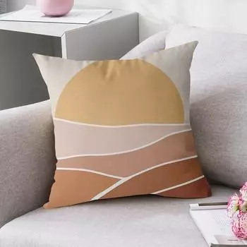 Современная декоративная наволочка, односторонняя наволочка с принтом, наволочка со скрытой молнией, изысканный узор, износостойкая, не выцветающая, декор наволочки B