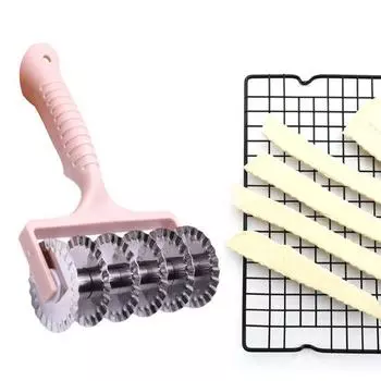 Современная длинная ручка для резки, подвесное отверстие, колесо для блинов, делитель, пицца, торт, кухонный гаджет, нож для пиццы серый