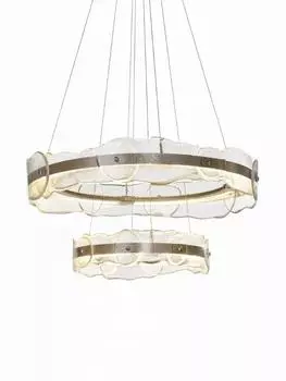 Современная гостиная мода круглая люстра американский простой дизайнер свет роскошная спальня кабинет новая люстра warm light