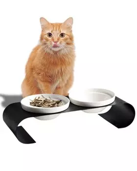 Современная керамическая еда neco легко мыть в посудомоечной машине рис керамическая кормушка для кошек корм для домашних животных тарелка, есть, плевать, микроволновая печь, безопасно, стол, стол, миска,