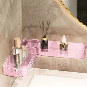 Современная компактная кухонная полка для хранения приправ и специй высокой вязкости, держатель для туалетных принадлежностей, предметы домашнего обихода чистый