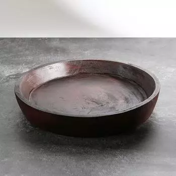 Современная легкая роскошная модель дома офис продаж гостиная и столовая имитация дерева фруктовая тарелка украшения поднос для хранения мягкие украшения