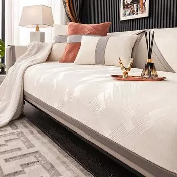 Современная летняя кожаная подушка для дивана, многоцветная противоскользящая подушка для дивана, современная универсальная и минималистичная подушка для дивана Four Seasons 70x70cm