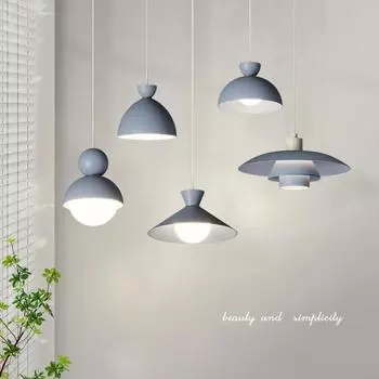 Современная люстра Iron Art, трехцветная, затемняющая, обеденный стол, подвесной светильник со светодиодами, декор для гостиной в датском стиле, свет НЛО в скандинавском стиле Tricolor dimming