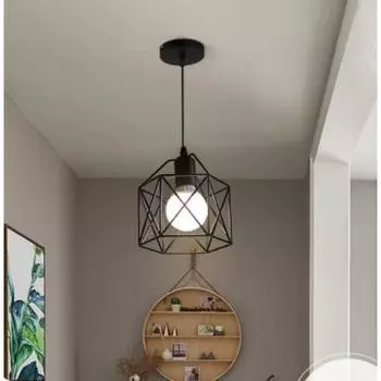 Современная люстра простого дизайна, черный подвесной светильник для дома, популярная подвесная лампа для гостиной, кухни, декоративного освещения No bulb