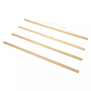 Современная магнитная деревянная фоторамка DIY плакат прокрутка принты вешалка для произведений искусства (80см)