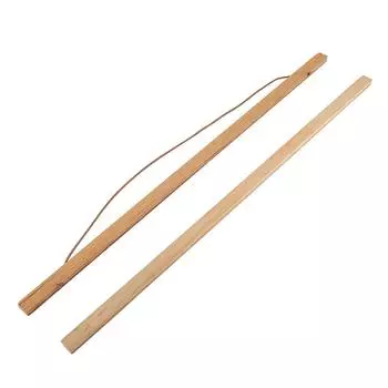 Современная магнитная деревянная фоторамка DIY плакат прокрутка принты вешалка для произведений искусства (80см)